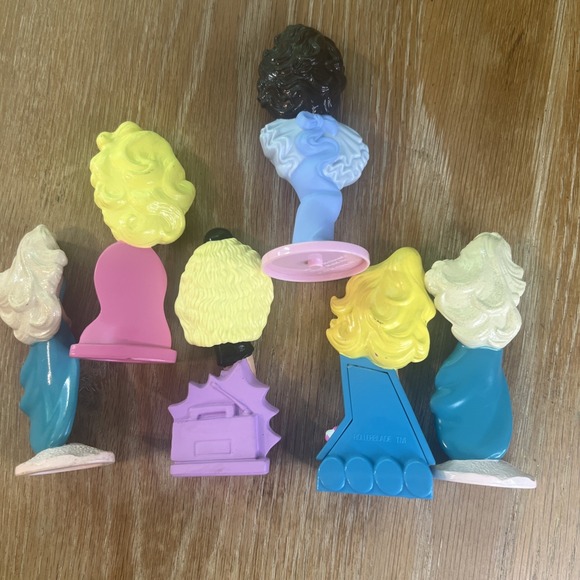 VTG 1992 McDonalds Barbie Happy Meal Toy Figure Dolls Cake Toppers Lot Of 6 - Picture 7 of 7